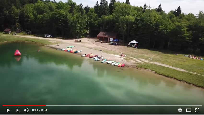 Adventure Bound onthefly SUP classes at Spruce Lake