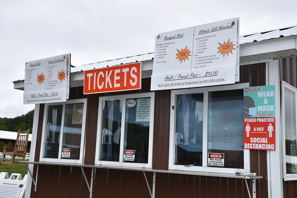 Pumpkinville Ticket Booth