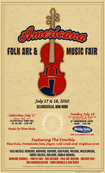 Small image of Poster for the Americana Folk Art & Music Fair