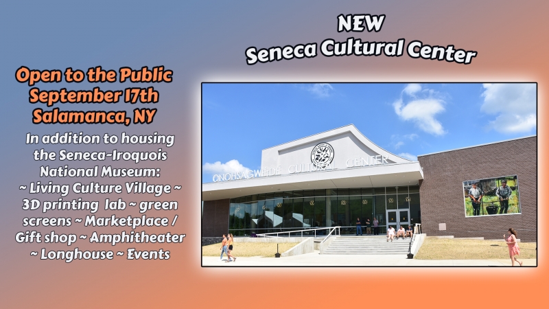 New Seneca Cultural Center in Salamanca NY 