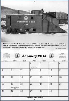 2014 Railroad Calendar