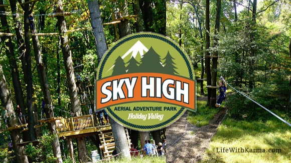 Picture of Sky High Adventure Park opening this Spring at Holiday Valley