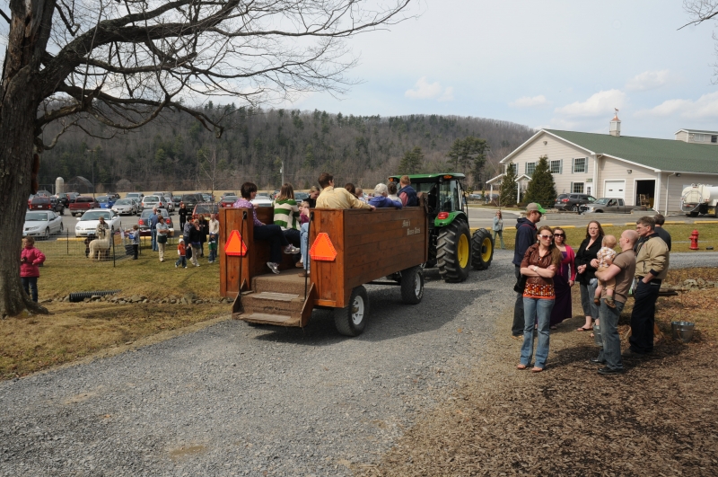 Wagon Ride at Sprague's 