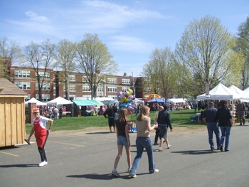 Enjoying the Maple Festival