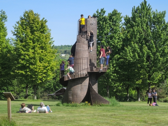 Tower at Griffis Sculpture Park