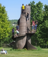 Tower at Griffis Sculpture Park