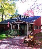 Rock City Park main building in the fall. 2003