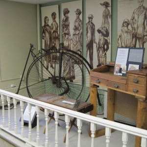 A display at the Cattaraugus County Museum in Machias, NY