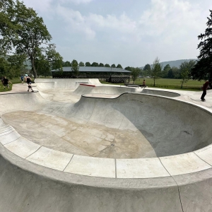 Photo of skatepark at Ellicottville Park