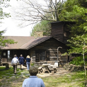 Historic chestnut cabin