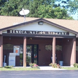 Photo of front of Library