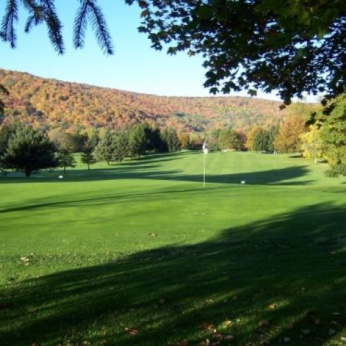 Photo of a view while golfing at Elkdale Country Club