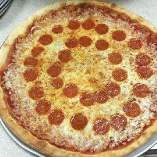 Pepperoni Pizza at Renna's