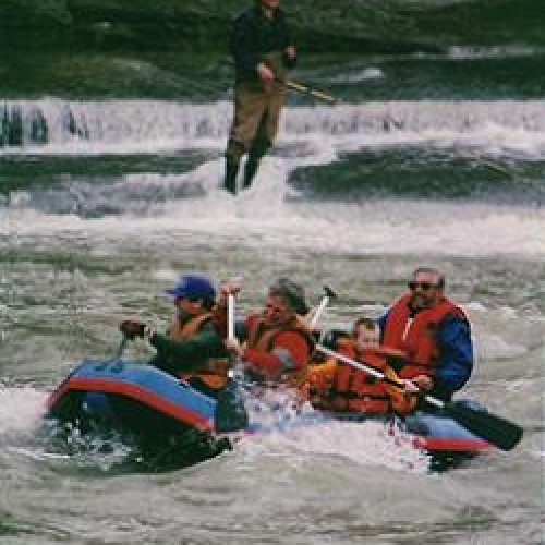 Rafting the Cattaraugus Creek