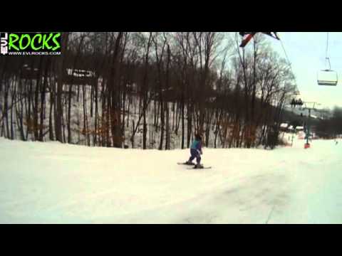 This video was shot at Holiday Valley Resort in Ellicottville NY on Dec. 31 2010 with a Drift HD170 