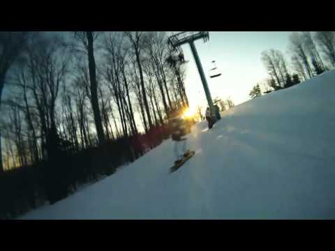 Filmed with GoPro 1080p at Holiday Valley ski resort.