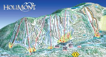 HoliMont Trails Map